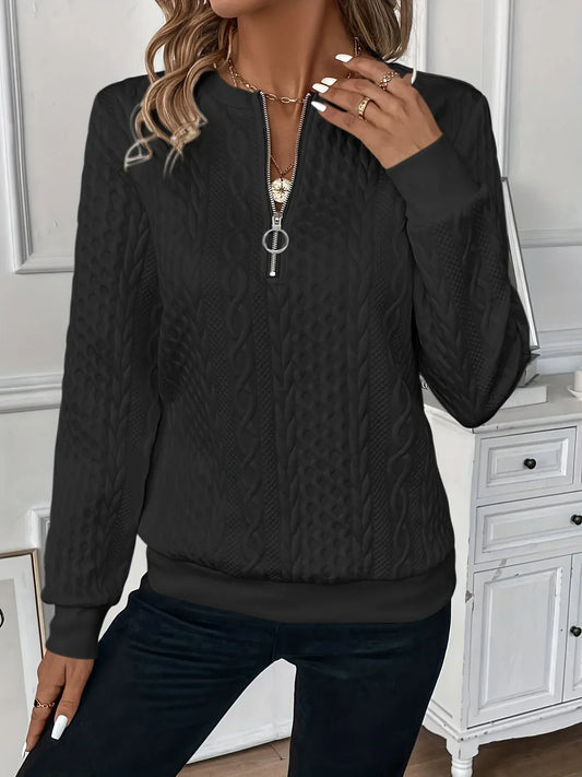 Nomy | Elegant Quarter Zip Top