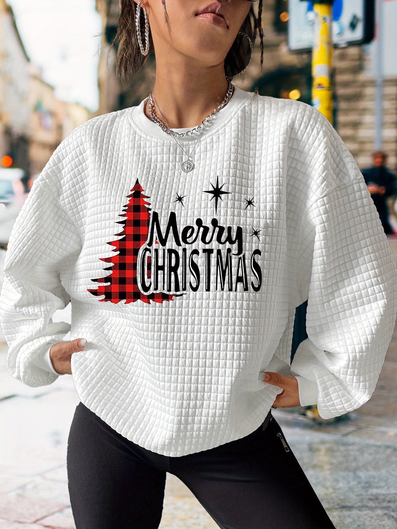 Sienna | Christmas Tree Sweatshirt