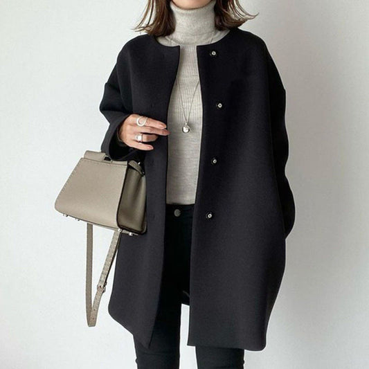 Emma | Elegant Straight Coat