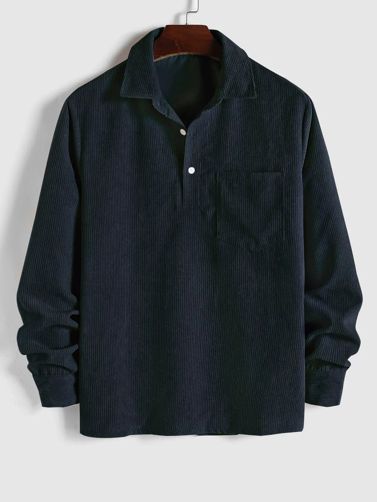 Ethan | Men's Corduroy Long Sleeves Shirt