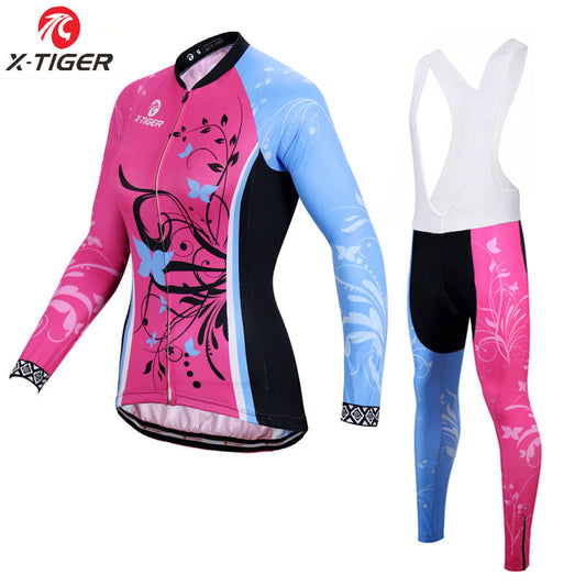 X-Tiger | Women's Long-Sleeved Cycling Set