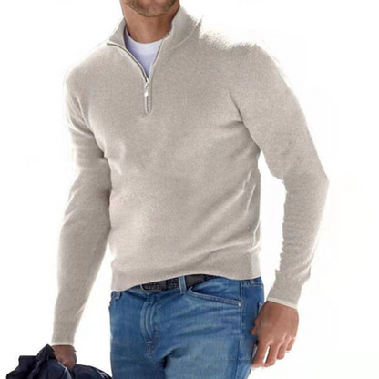 JAMES - COMFORTABLE ZIP-UP SWEATER