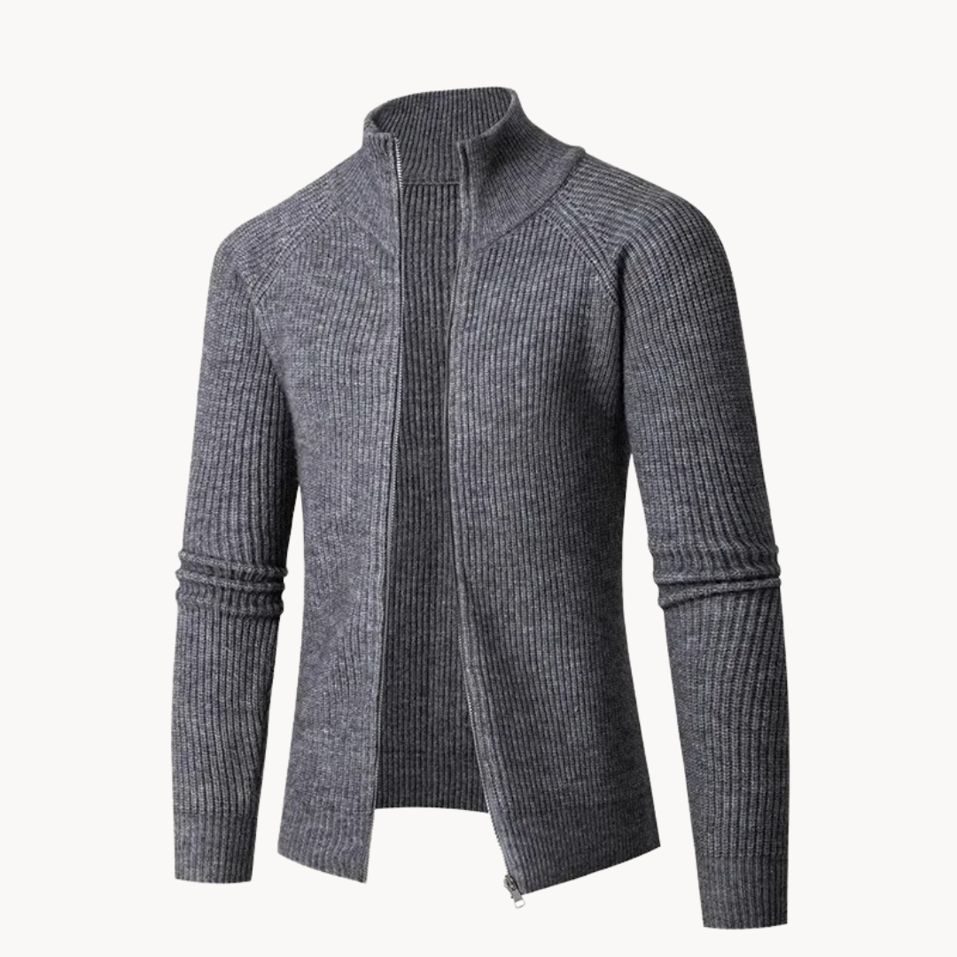 Tristan | Zip Cardigan