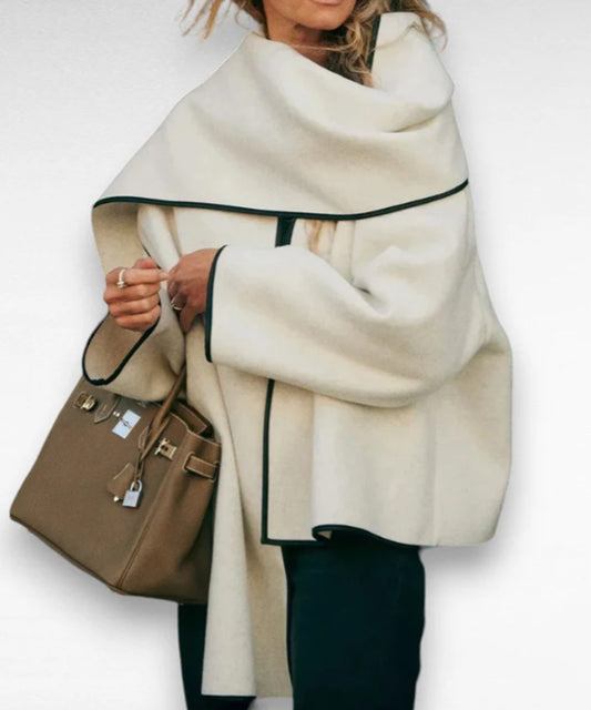 Sully | Minimalist French Scarf Short Coat