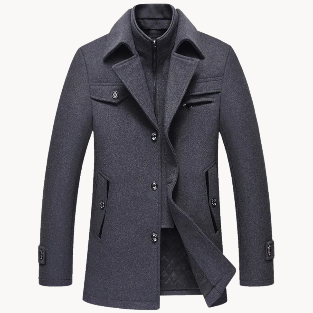 Vance | Wool Blend Coat