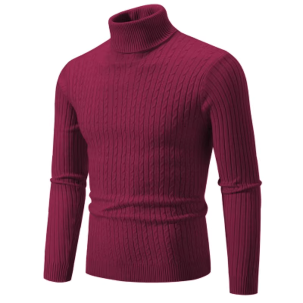 Elwyn | Men's Knitted Turtleneck