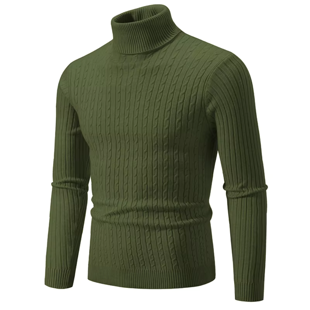 Elwyn | Men's Knitted Turtleneck