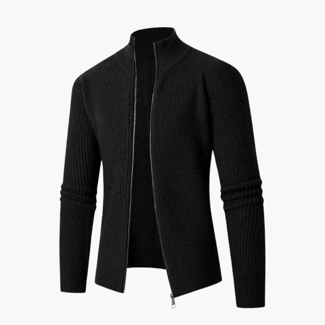 Tristan | Zip Cardigan