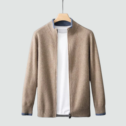 Thommy | Pure Cashmere Zip