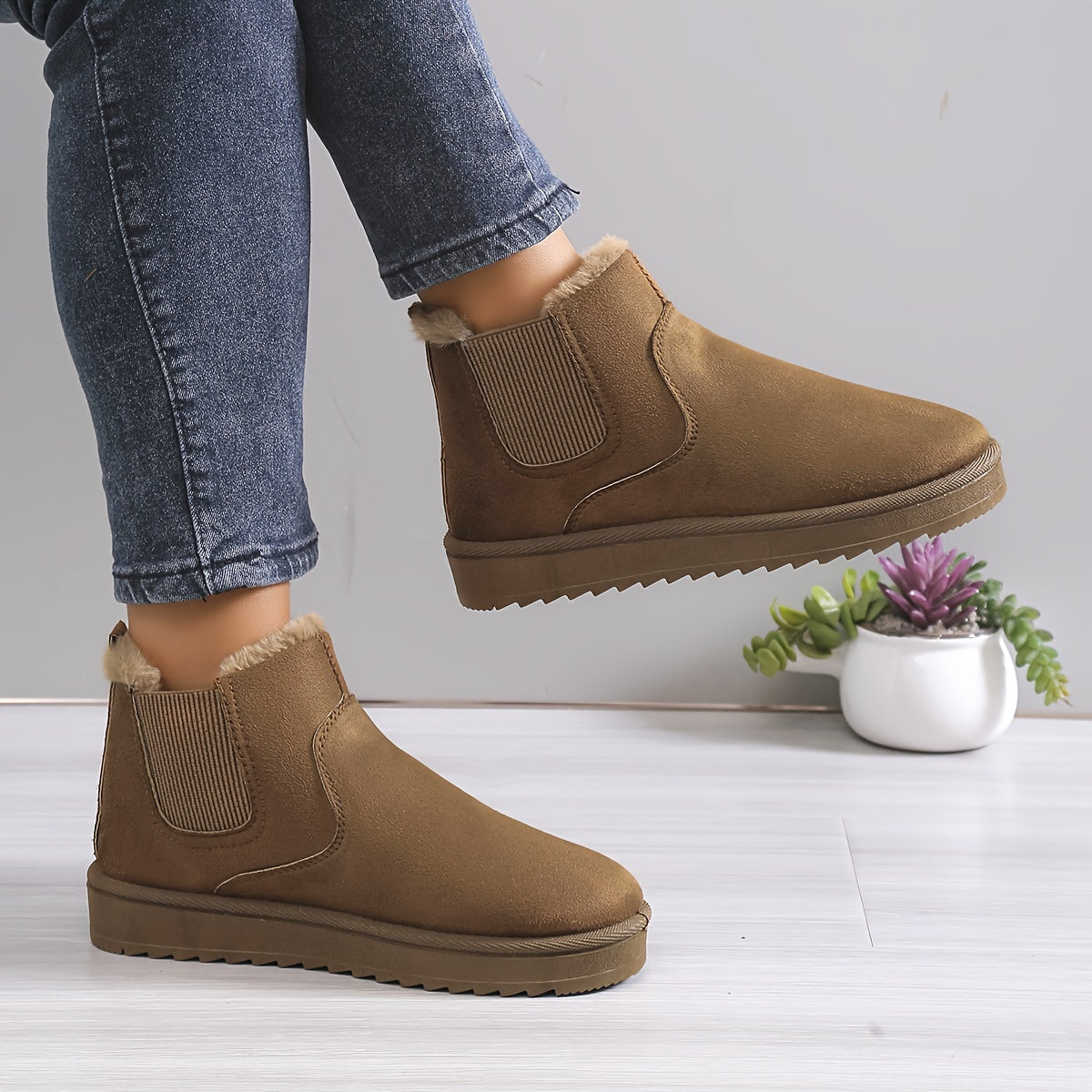 Lily | Fleece Ladies' Boots