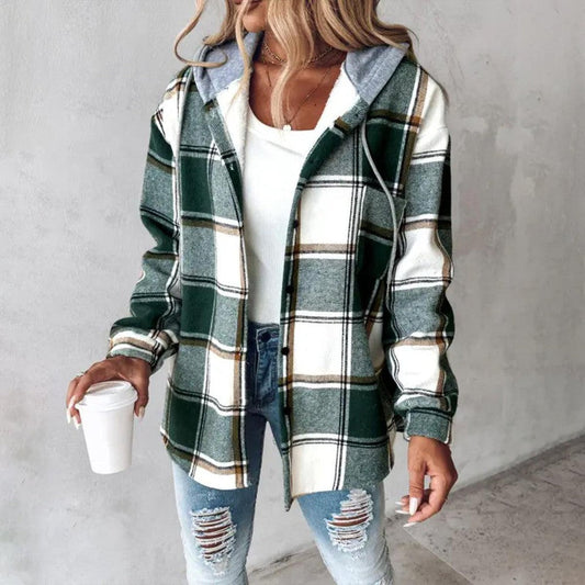 Mia | Lined plaid Jacket