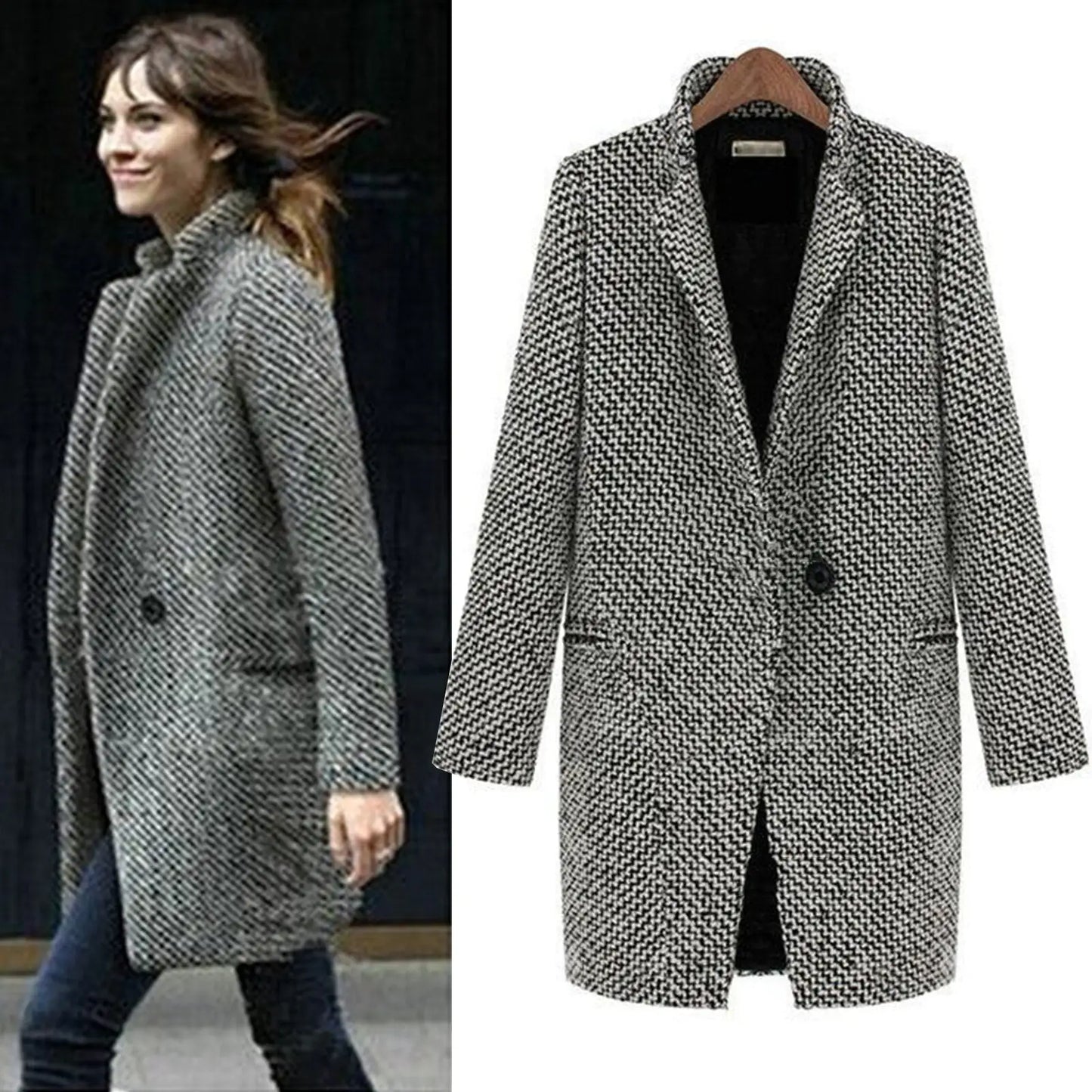 Mary | Elegant Long Coat