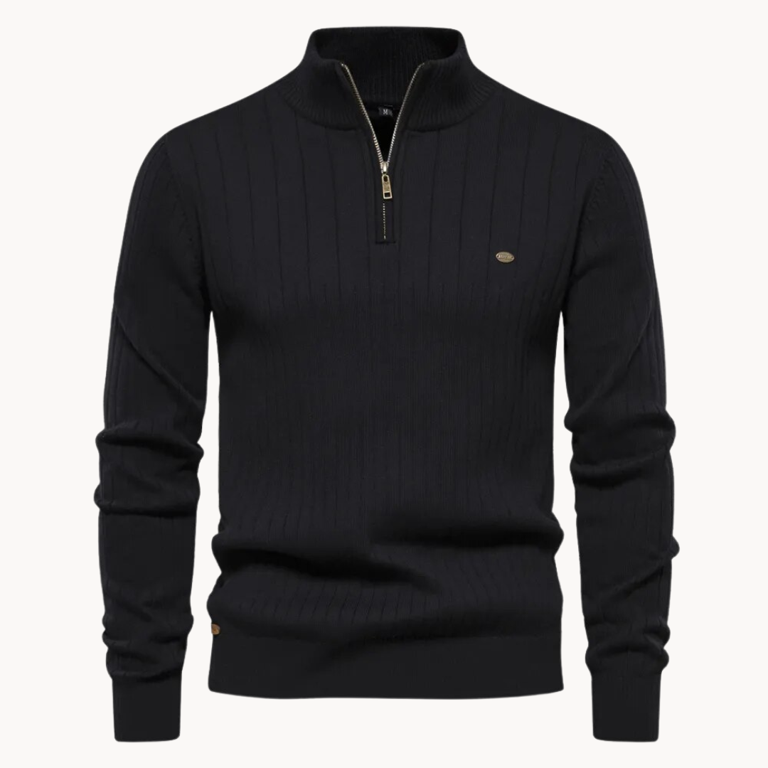 Jenson | Quarter Zip Sweater