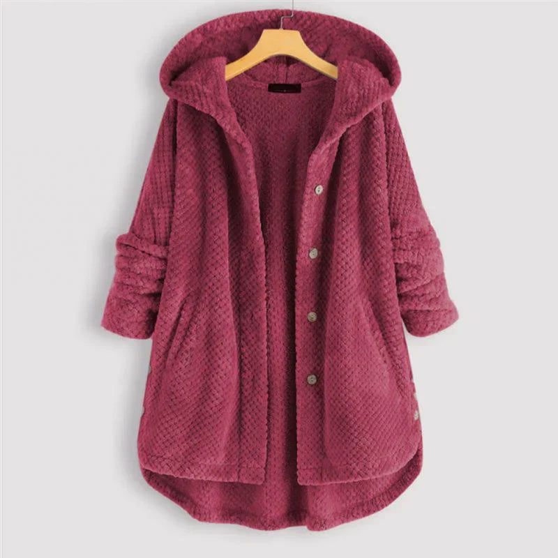 Dana | Corduroy Hooded Coat