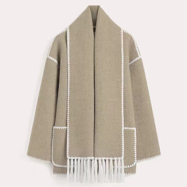 Viona | Comfortable Wool Mantel Jacket