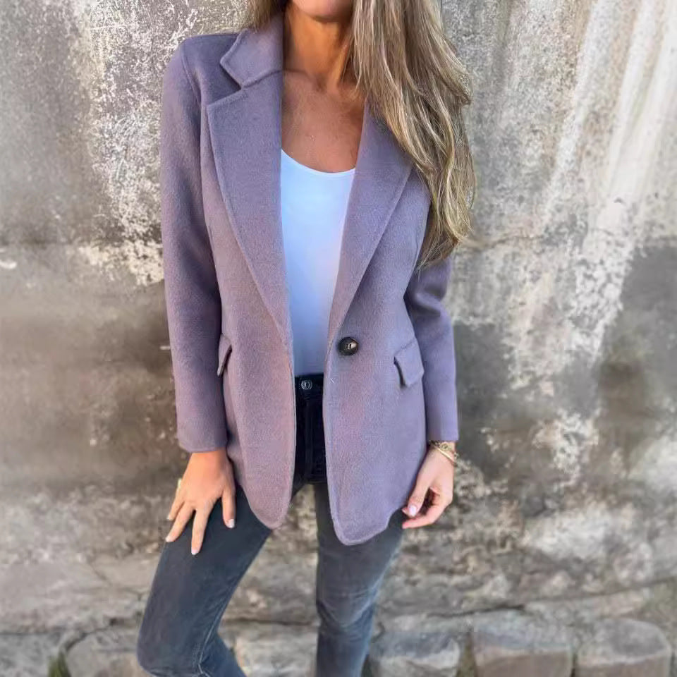 Mathilda | Casual Single-Breasted Coat