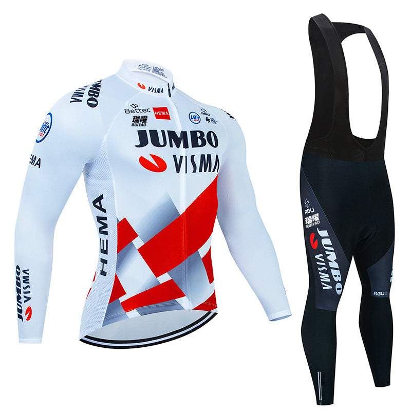 Jumbo | Long Sleeved Pro Cycling Kit