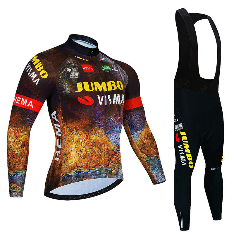 Jumbo | Long Sleeved Pro Cycling Kit