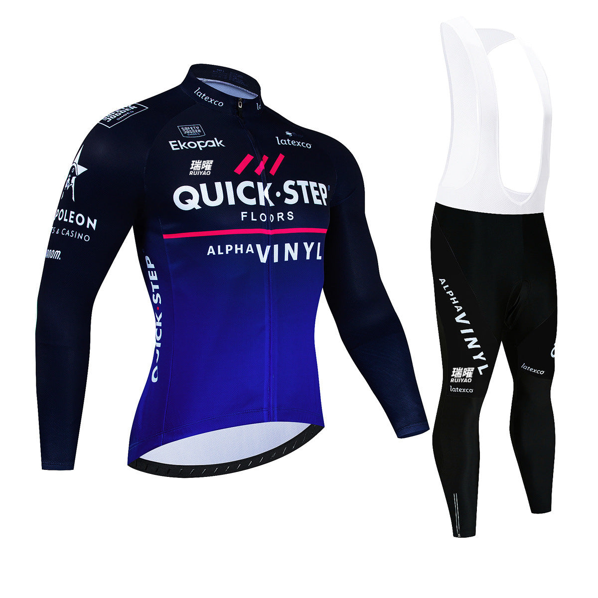 Quick Step | Long Sleeved Pro Cycling Kit