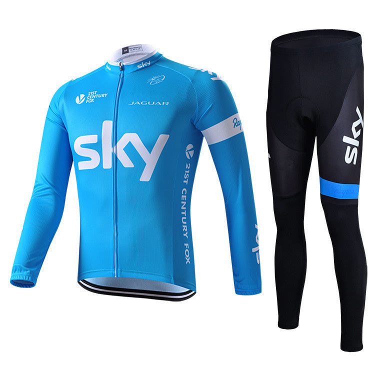 Long-sleeved Pro Cycling kit