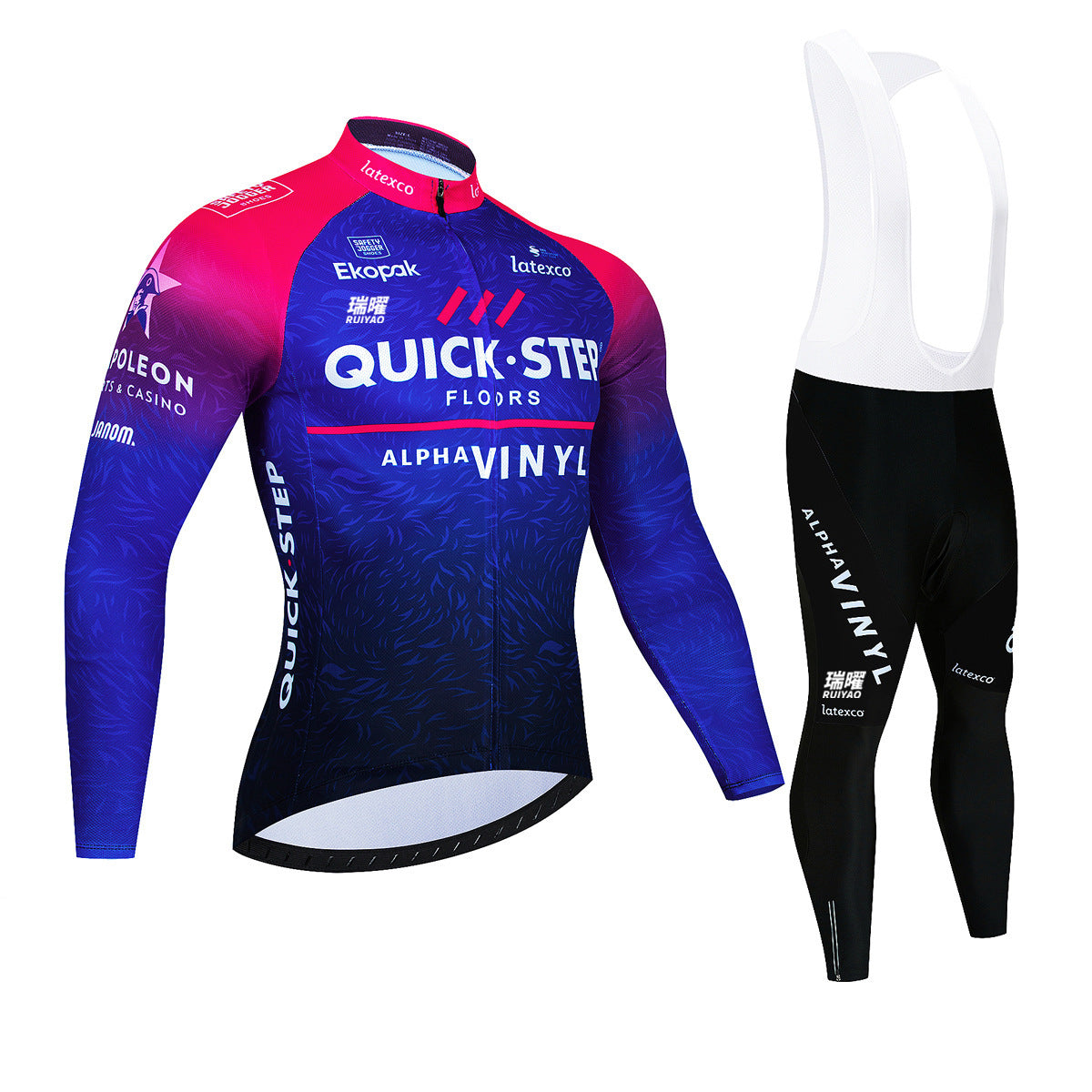 Quick Step | Long Sleeved Pro Cycling Kit