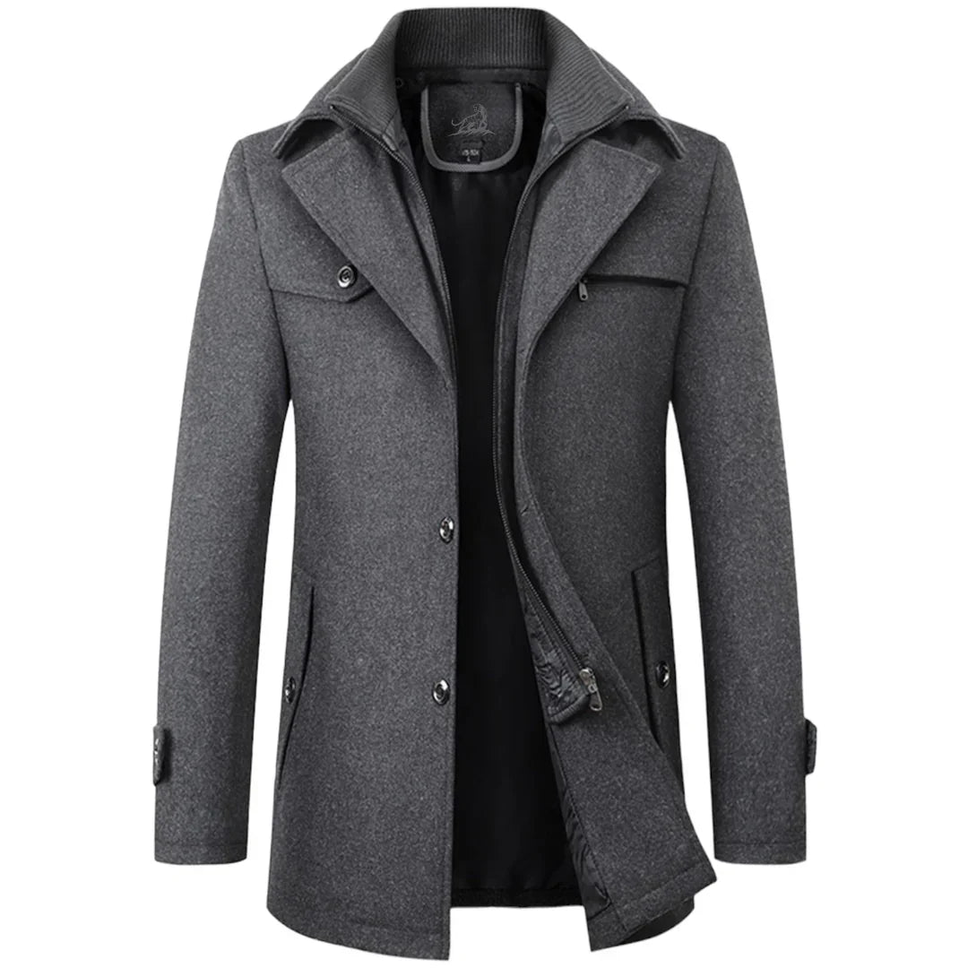 Philip | Classic Men's Wool Coat