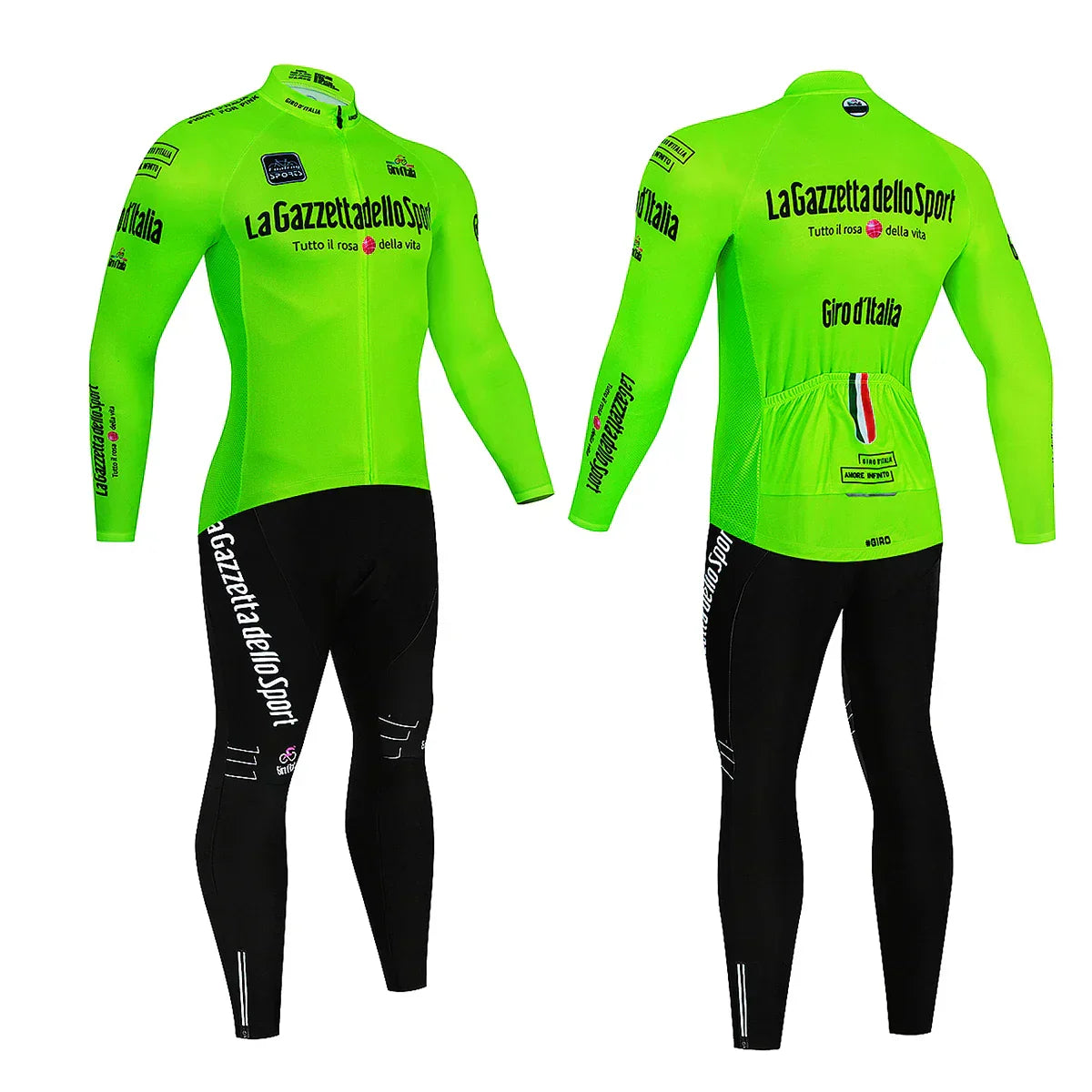 Giro d'Italie | Long Sleeved Pro Cycling Kit