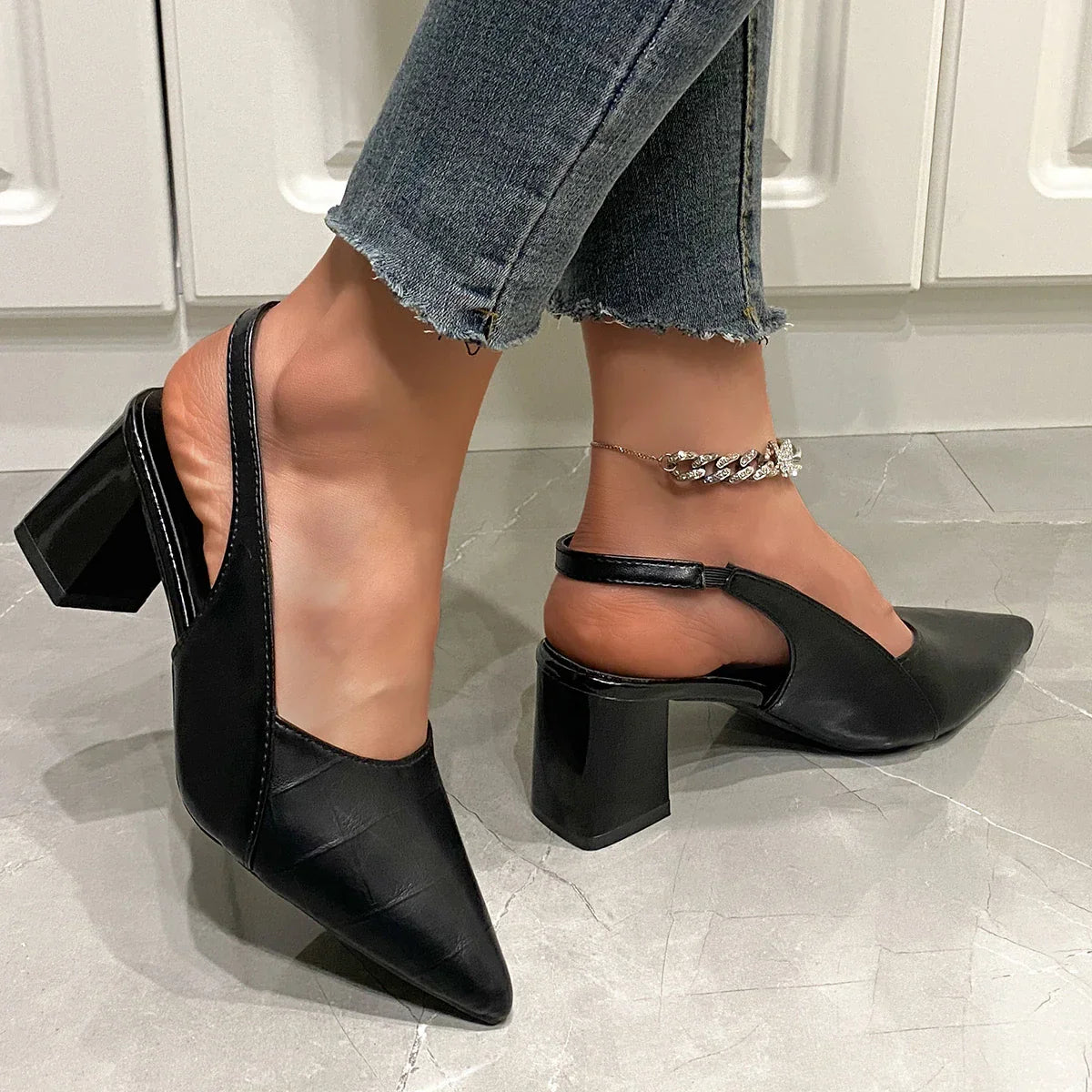 Sophia | Orthopedic Heeled Shoe