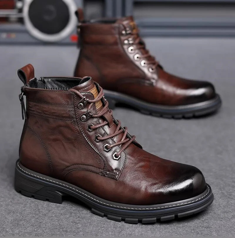 Arthur | Men's Leather Ranger Boots