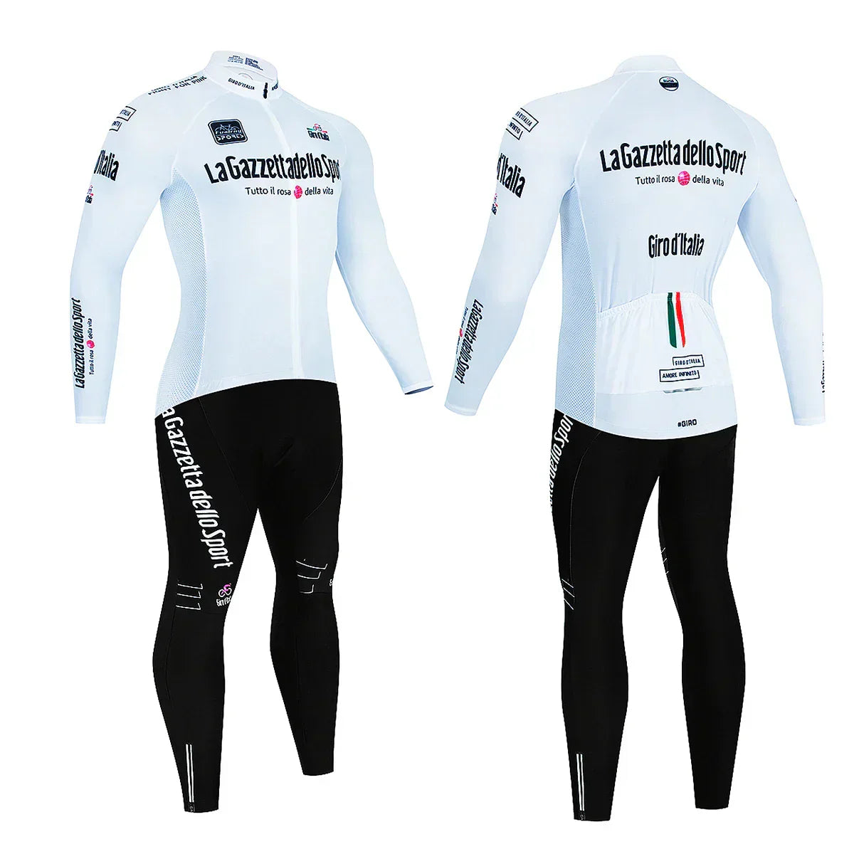 Giro d'Italie | Long Sleeved Pro Cycling Kit