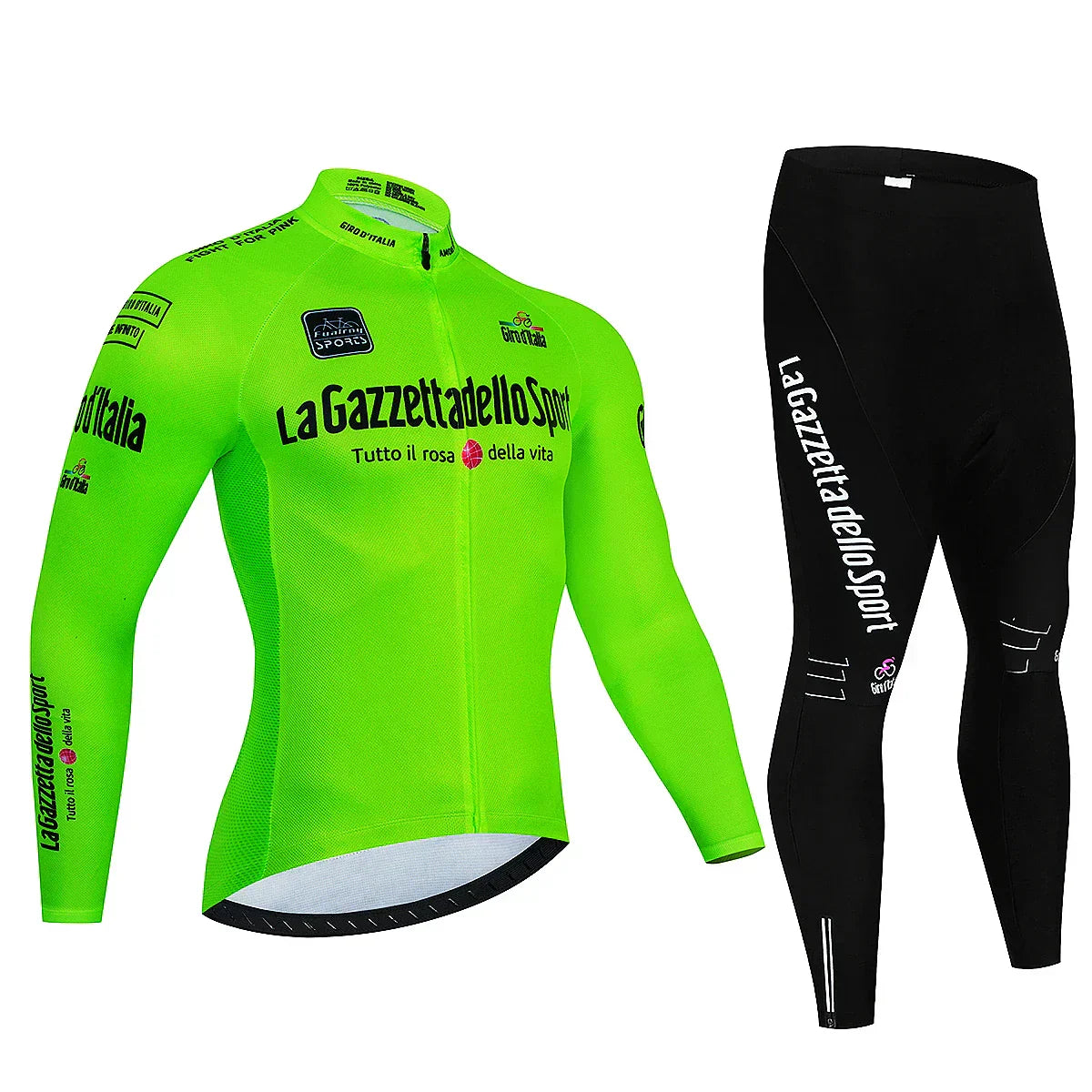 Giro d'Italie | Long Sleeved Pro Cycling Kit