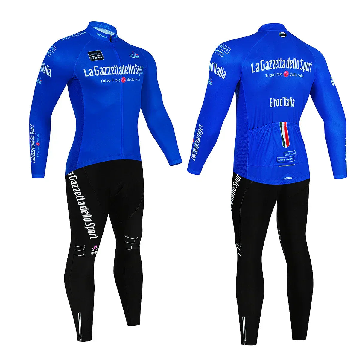 Giro d'Italie | Long Sleeved Pro Cycling Kit