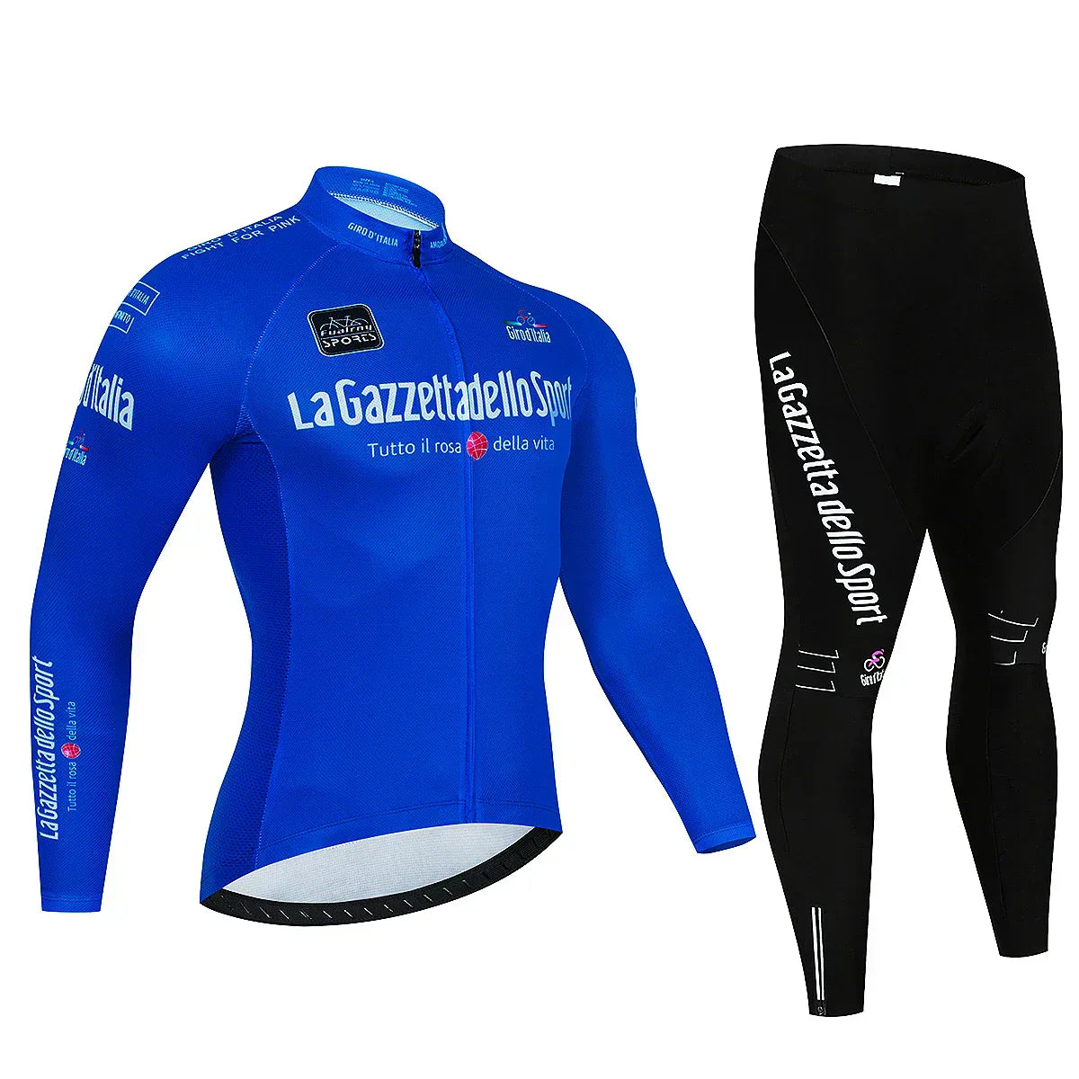 Giro d'Italie | Long Sleeved Pro Cycling Kit