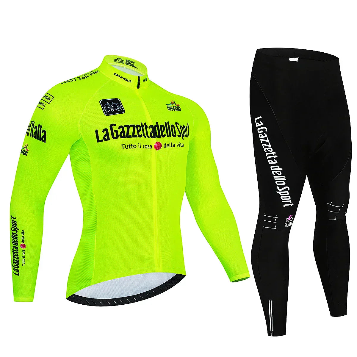 Giro d'Italie | Long Sleeved Pro Cycling Kit