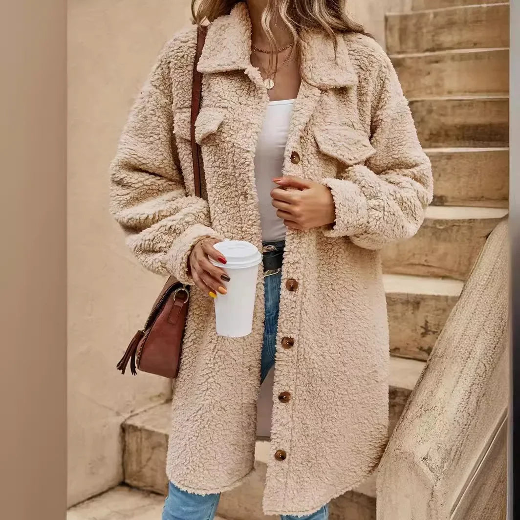 JANE | ELEGANT TEDDY COAT