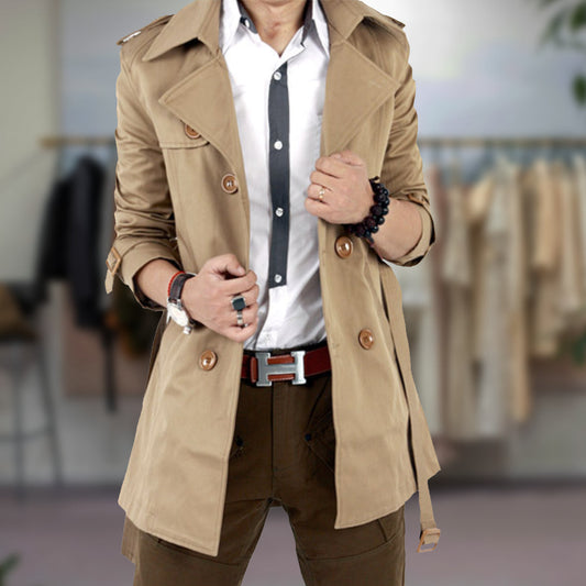 Aaron | Men's Trench Coat