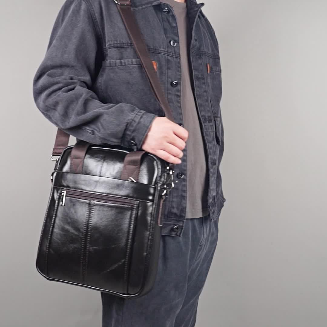 James | Leather Shoulder Bag