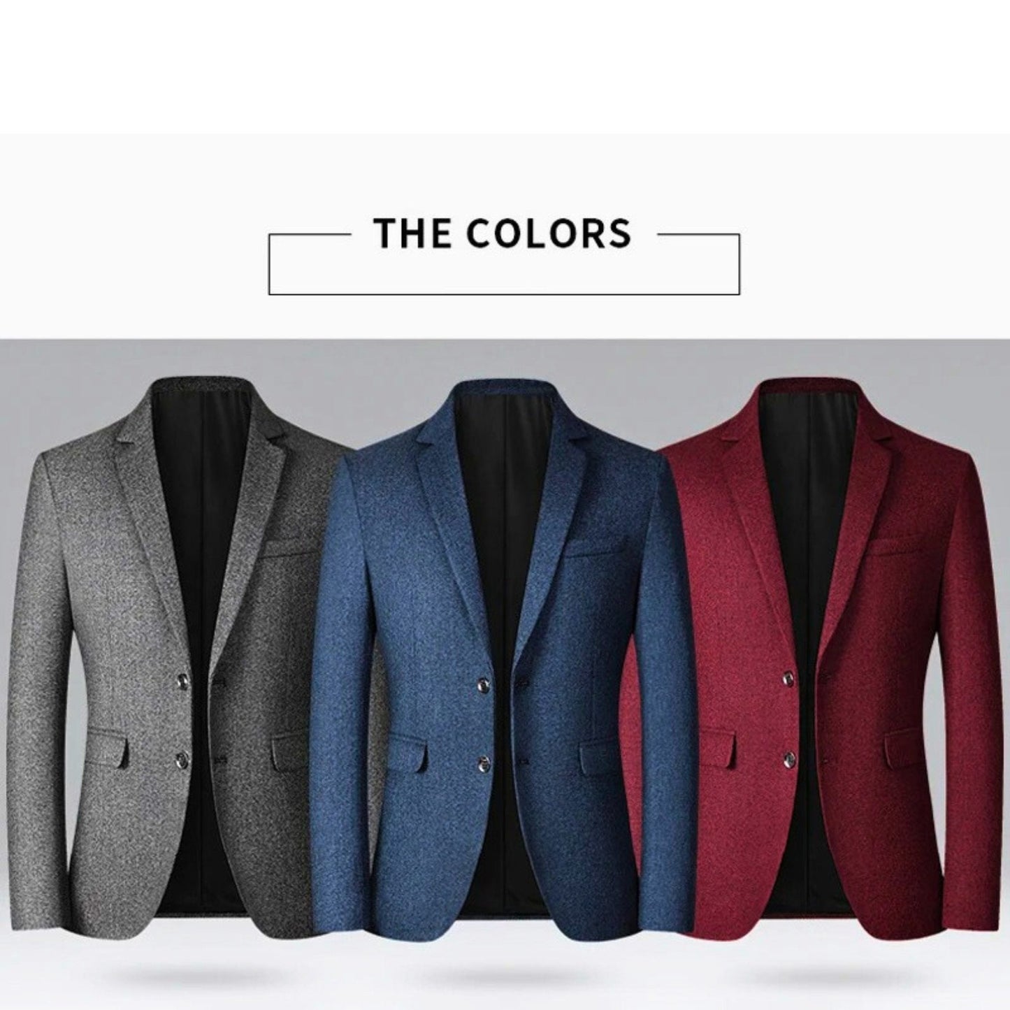 Robert | Men's Turn-Down Collar Formal Blazer