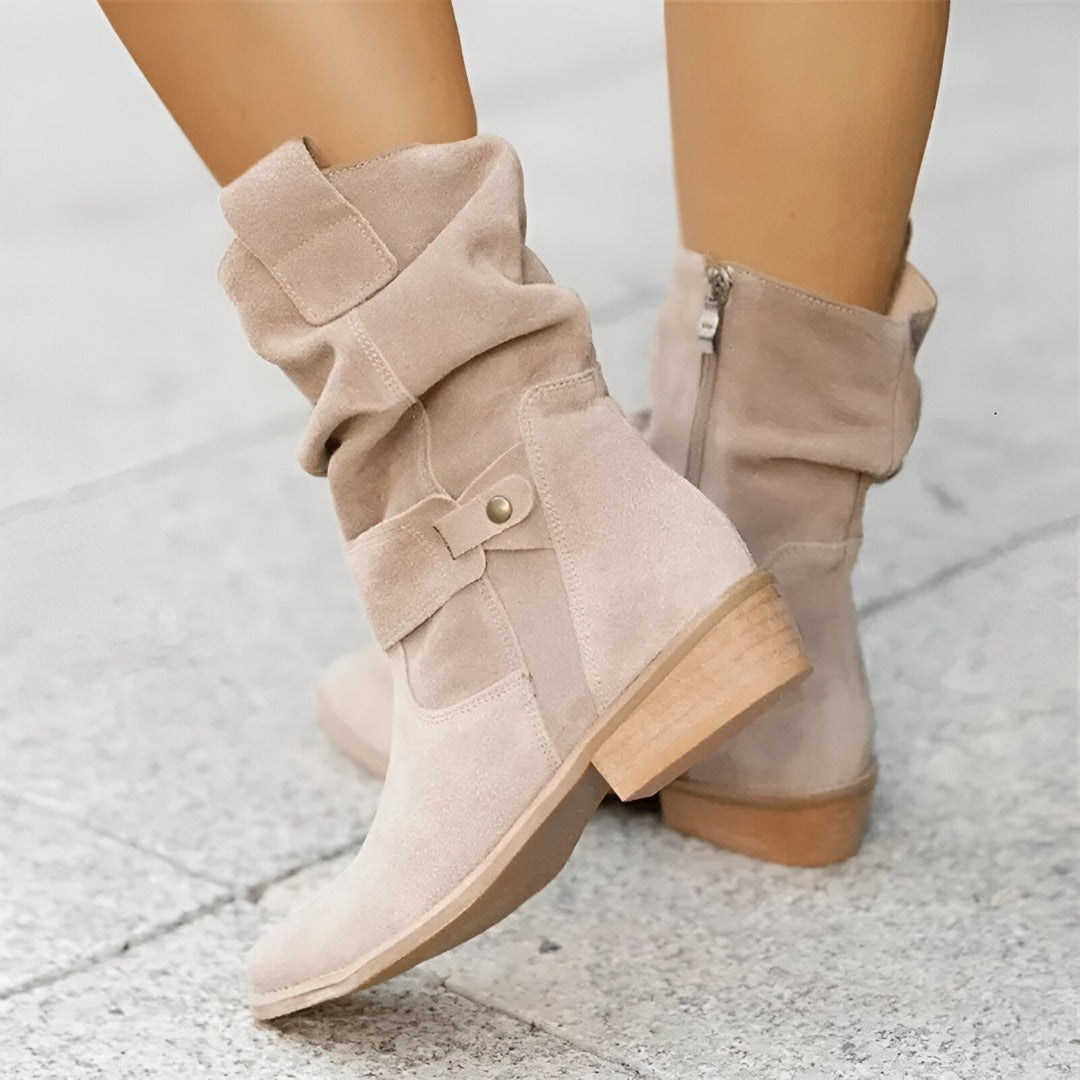 Eden | Suede Leather Boots