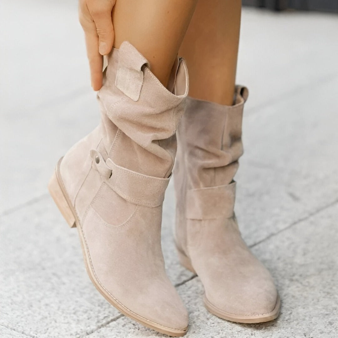 Eden | Suede Leather Boots