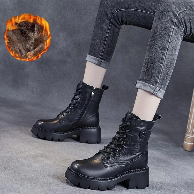 Jane | Orthopedic Leather Boots